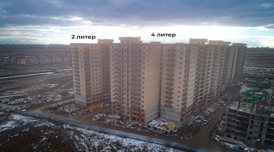 Отчет о строительстве ЖК «Ракурс», январь, 2022г. 