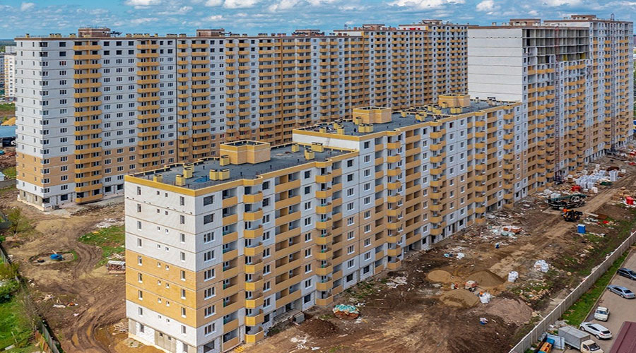 Отчет о строительстве ЖК «Светлоград», апрель, 2022г. 