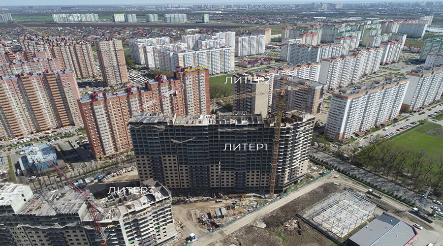 Отчет о строительстве ЖК «Свобода», апрель, 2022г. 