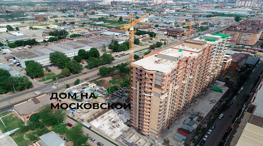 Отчет о строительстве ЖК «Дом на Московской», июнь, 2022г. 