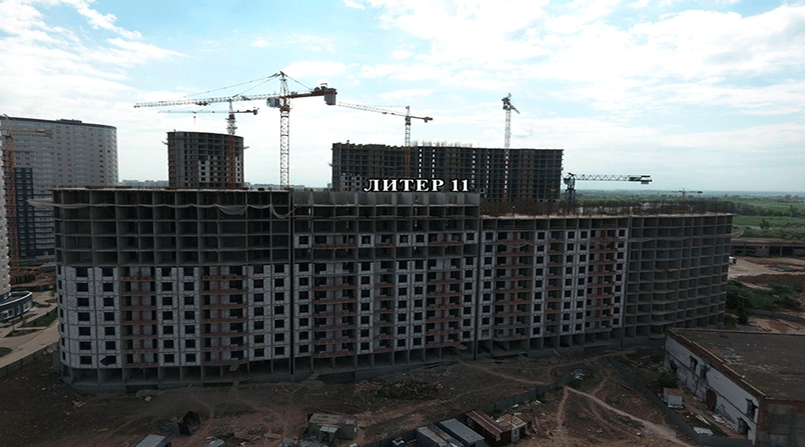 Отчет о строительстве ЖК «Фонтаны», май, 2022г. 