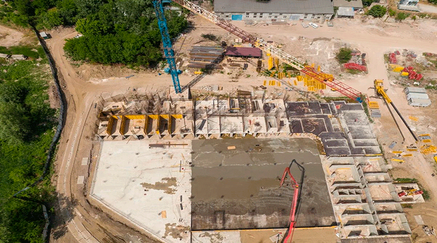 Отчет о строительстве ЖК «Гарантия на Обрывной», май, 2022г. 