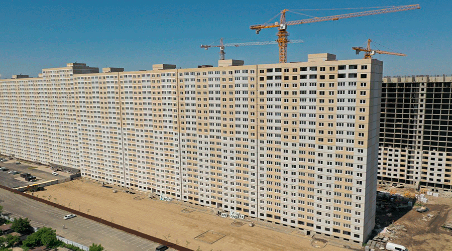 Отчет о строительстве ЖК «Славянка», май, 2022г. 
