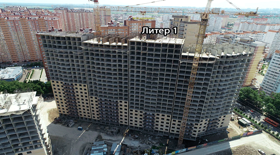 Отчет о строительстве ЖК «Свобода», июнь, 2022г. 
