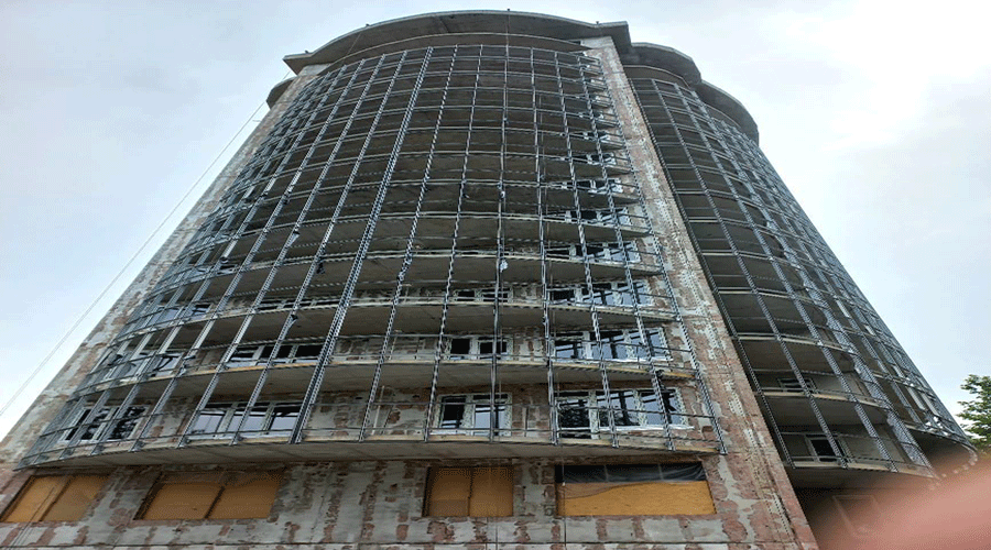 Отчет о строительстве ЖК «Ясногорская резиденция», июнь, 2022г. 