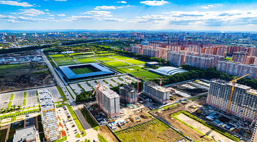 Отчет о строительстве ЖК «Парк у дома», июль, 2022г. 