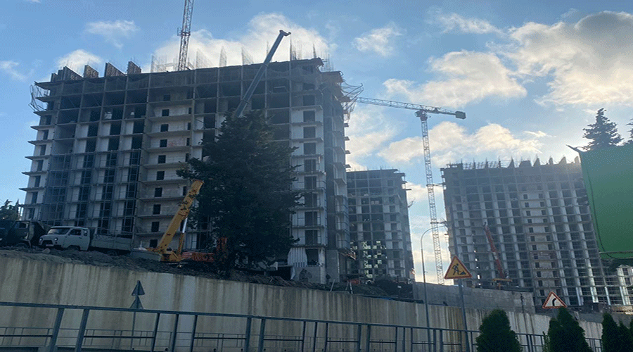 Отчет о строительстве ЖК «Сочи парк», июнь, 2022г. 