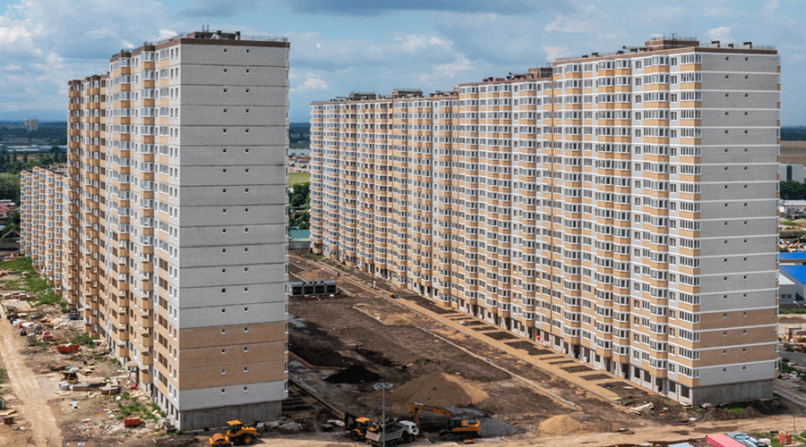 Отчет о строительстве ЖК «Светлоград», июль, 2022г. 