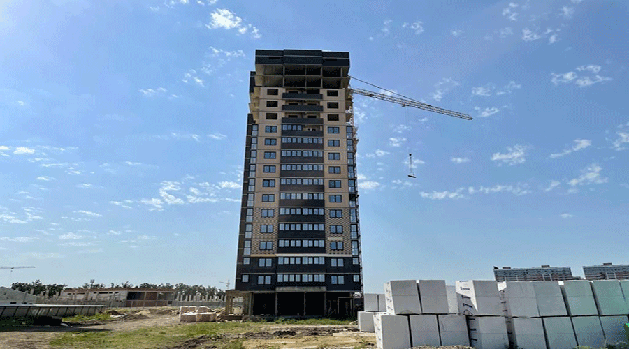 Отчет о строительстве ЖК «Сармат», сентябрь, 2022г. 