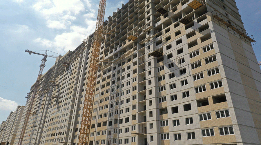 Отчет о строительстве ЖК «Славянка», август, 2022г. 