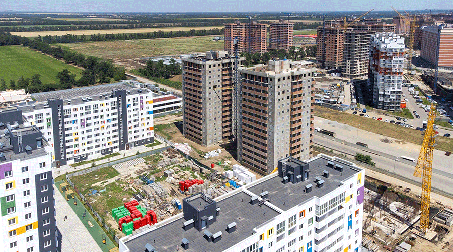 Отчет о строительстве ЖК «Южане», август, 2022г. 