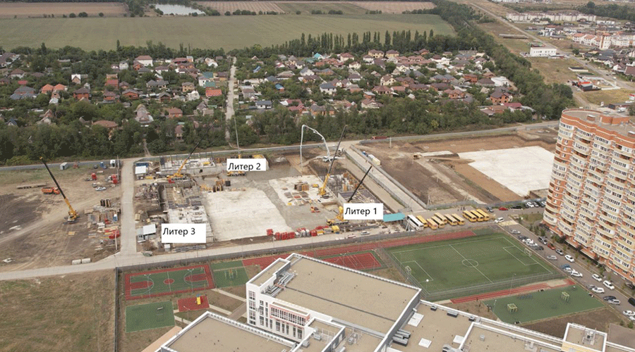 Отчет о строительстве ЖК «Догма Парк», сентябрь, 2022г. 