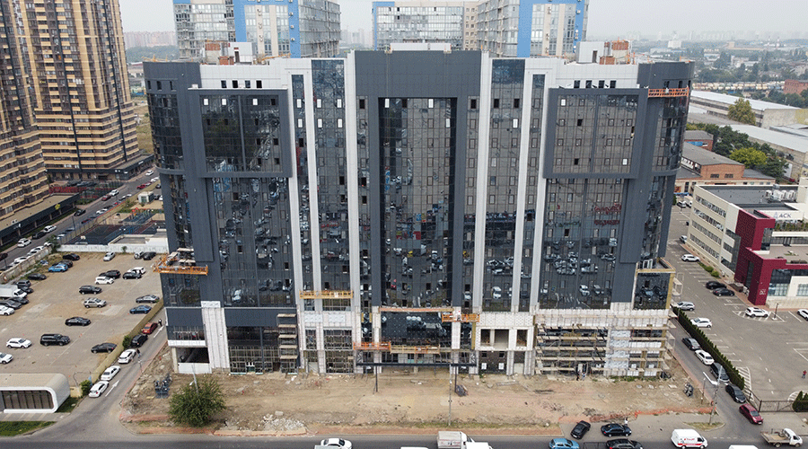 Отчет о строительстве Аппарт отель «Grand Palace», сентябрь, 2022г. 