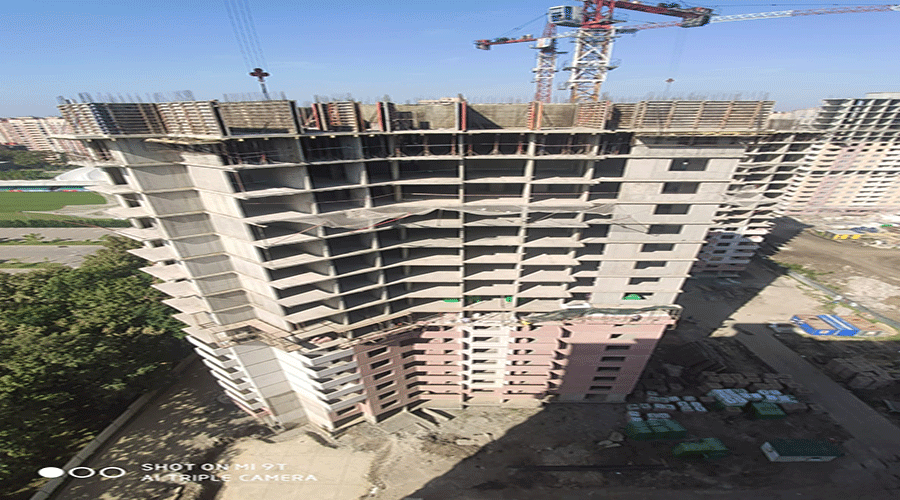 Отчет о строительстве ЖК «Парк у дома», сентябрь, 2022г. 